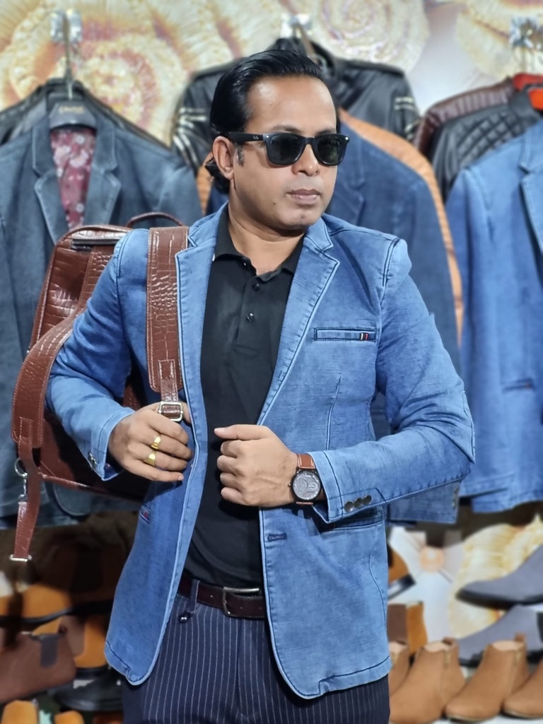 DENIM BLAZER FOR MEN