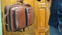 Handmade Cow  Leather Men's Backpack