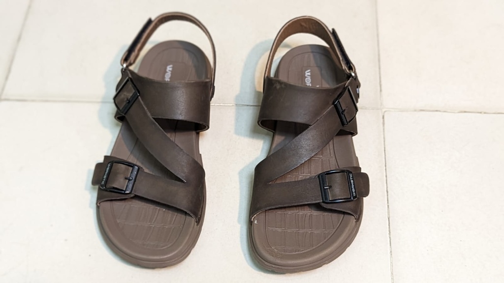 Sports Leather Sandal For Men's