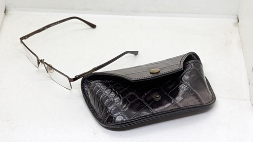 Handmade  Crocodile Glasses Case